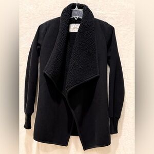 Abercrombie & Fitch Black Teddy Jacket